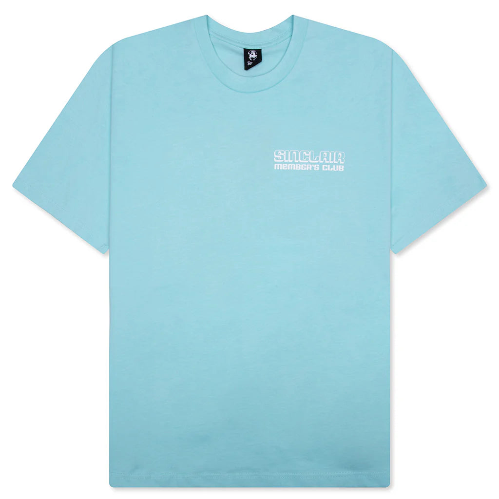 Sinclair Members Club Tour Tee Light Blue