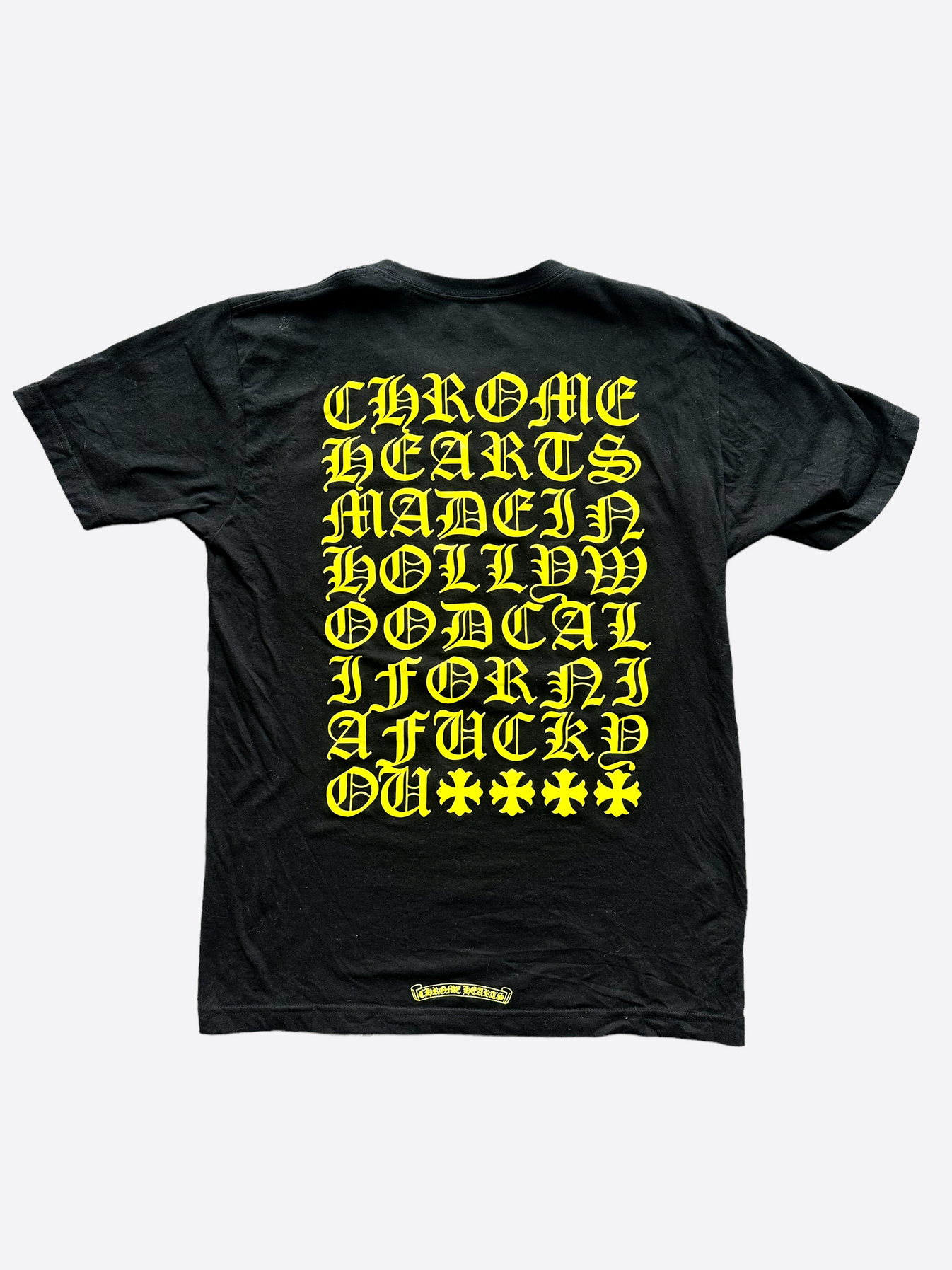 Chrome Hearts Made In Hollywood Fuck You T-Shirt Black