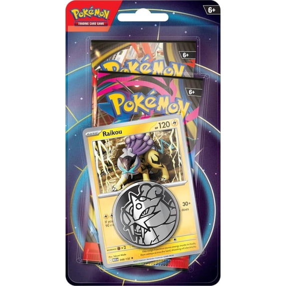Pokemon TCG: Mega Evolution & Phantasmal Flames 2-Pack Blister - Raikou
