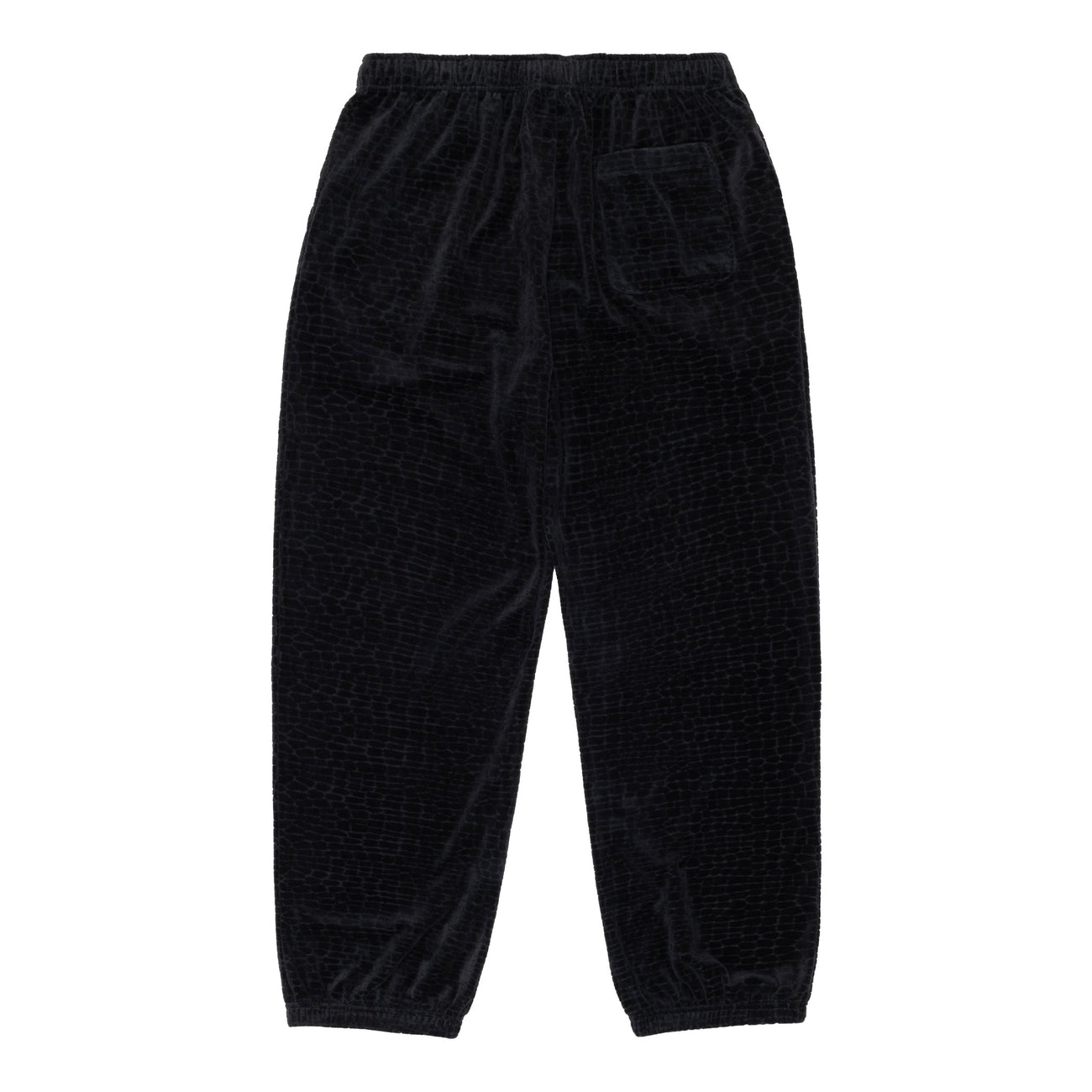 Sinclair Croc Velour Pant Black