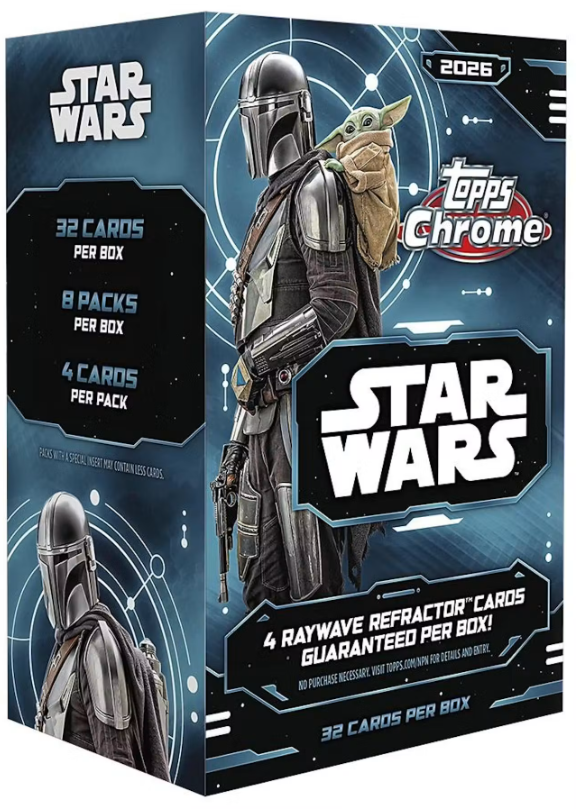 2026 Topps Chrome Star Wars Value Box