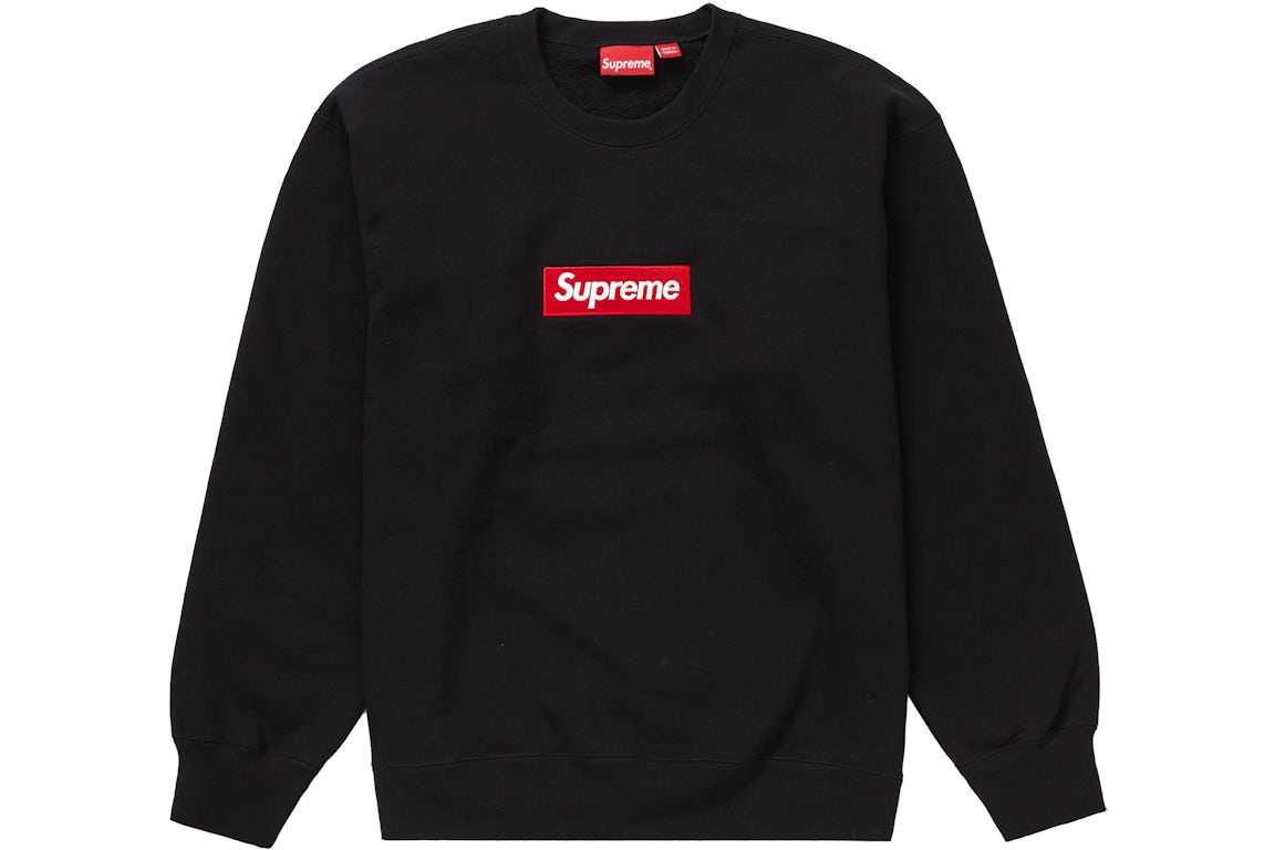 Supreme Box Logo Crewneck (FW22) Black