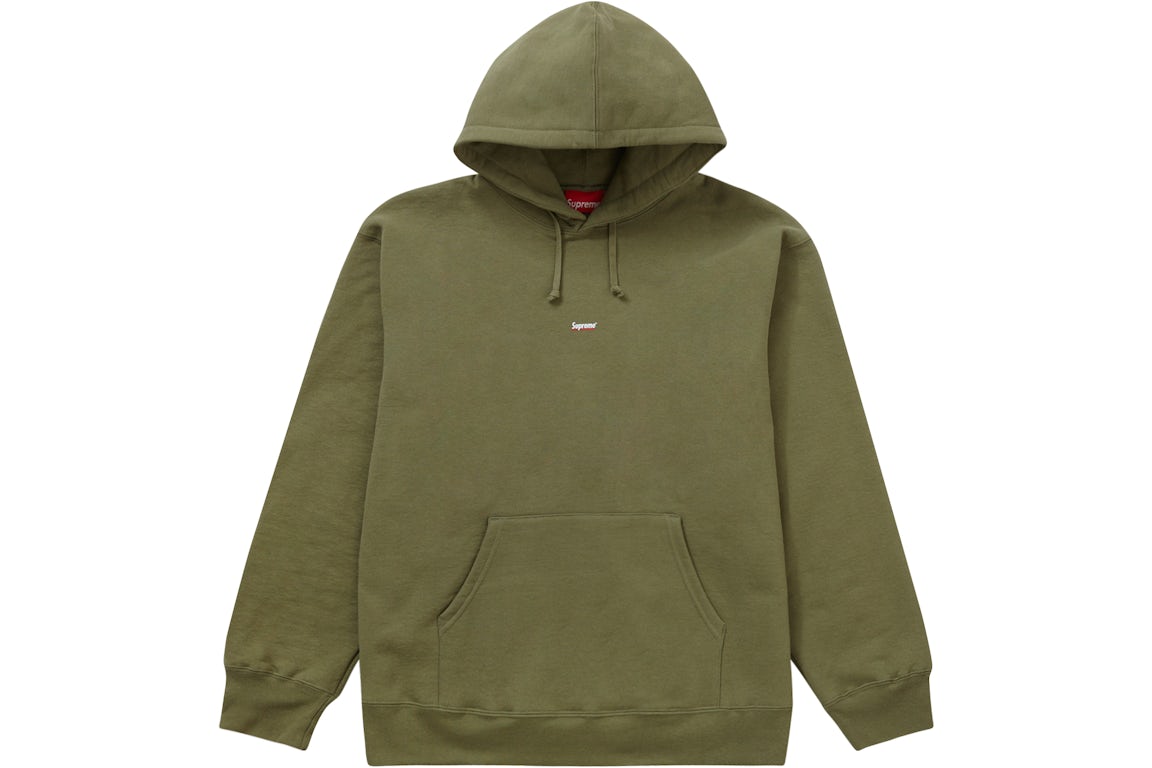 Supreme Underline Hooded Sweatshirt Light Olive