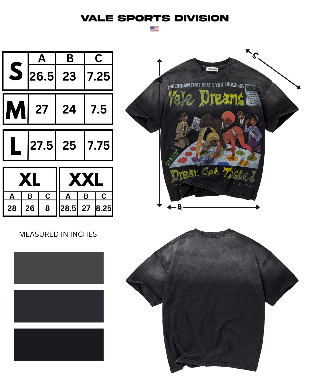 Vale Forever Twister Tee