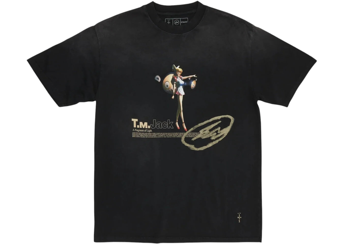 Travis Scott Cactus Jack x Fragment x Takashi Murakami Tokyo Jack Tee