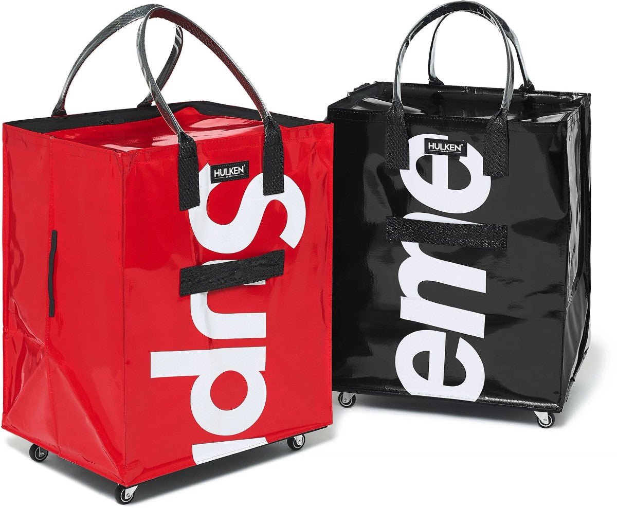 Supreme Hulken Rolling Tote Bag (SS26) Red