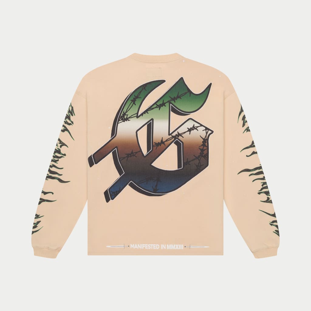 Godspeed Air Strike LS T-shirt (Bone)