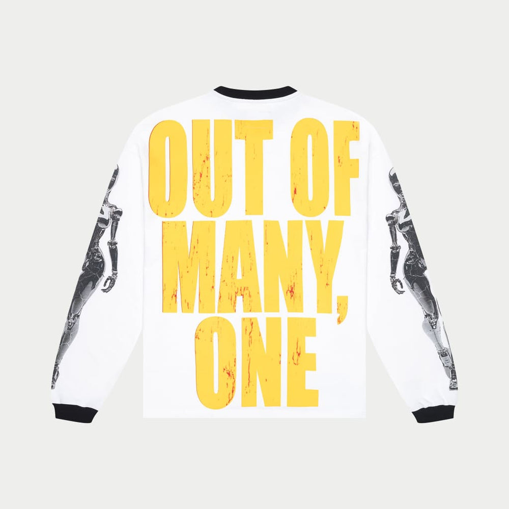 Godspeed Alexa Long Sleeve T-shirt (White/Black)