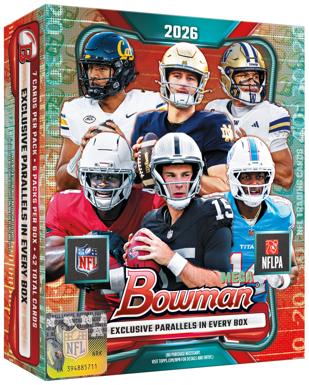 2026 Bowman Football Mega Box