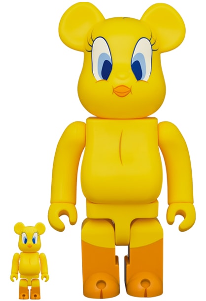 Bearbrick Tweety 100% & 400% Set