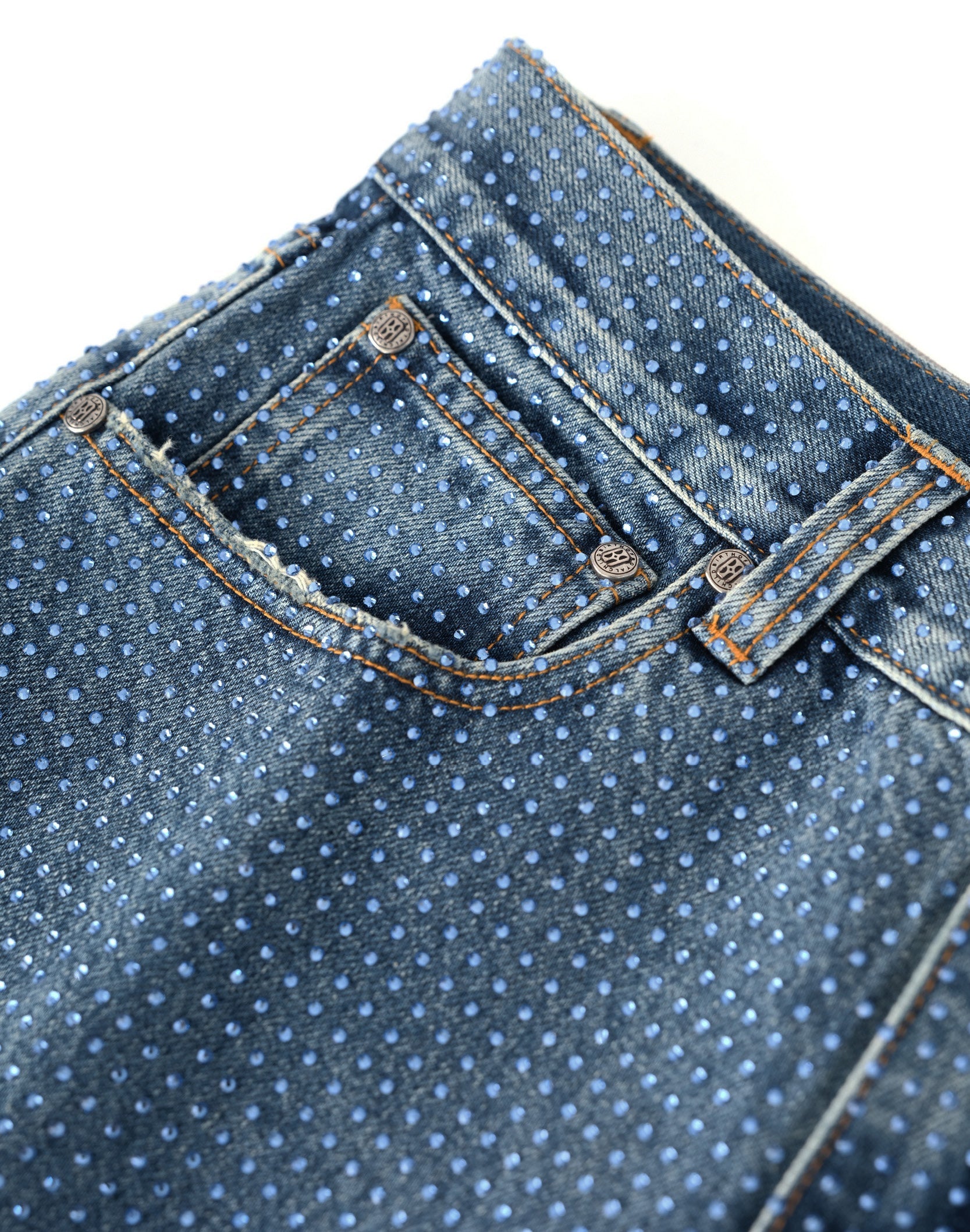 Birth Of A Royal Child 20K Stellar Diamond Pants Blue