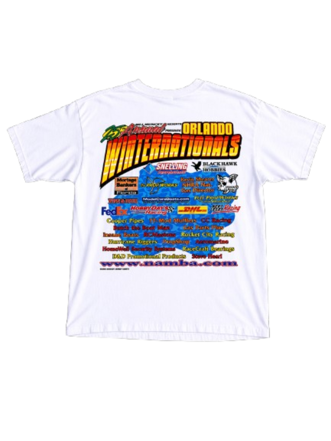 Y2K Vintage Orlando Winternationals 25th Anniversary Tee
