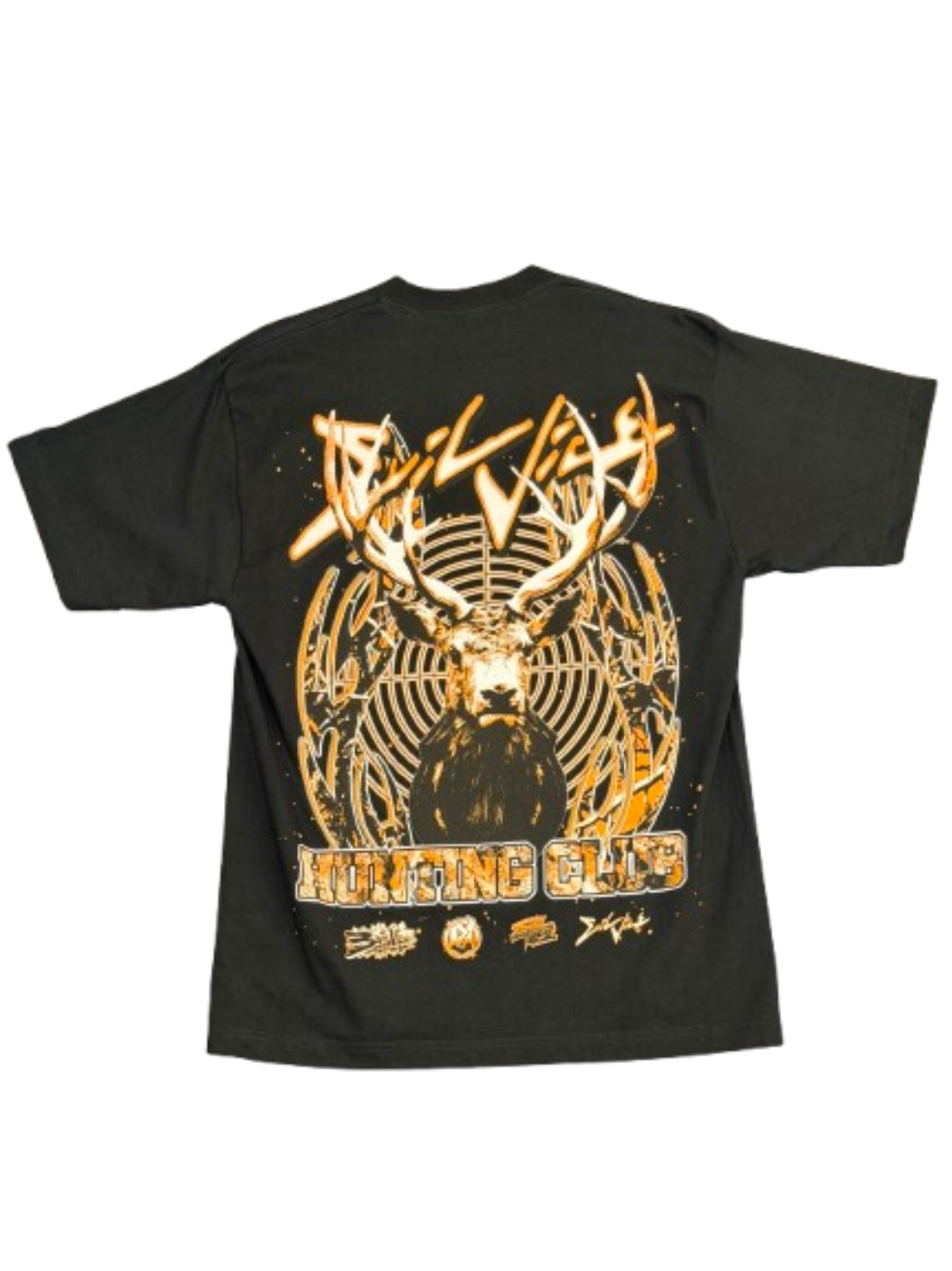 Evil Vice Hunting Club T-Shirt Black
