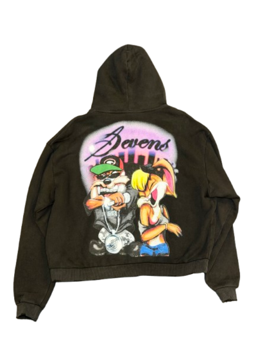 Triple Sevens Hunchoz Zip Up Hoodie Black