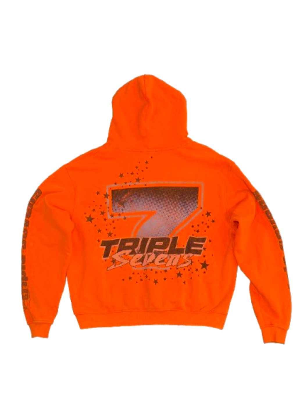 Triple Sevens Surf Hoodie Orange