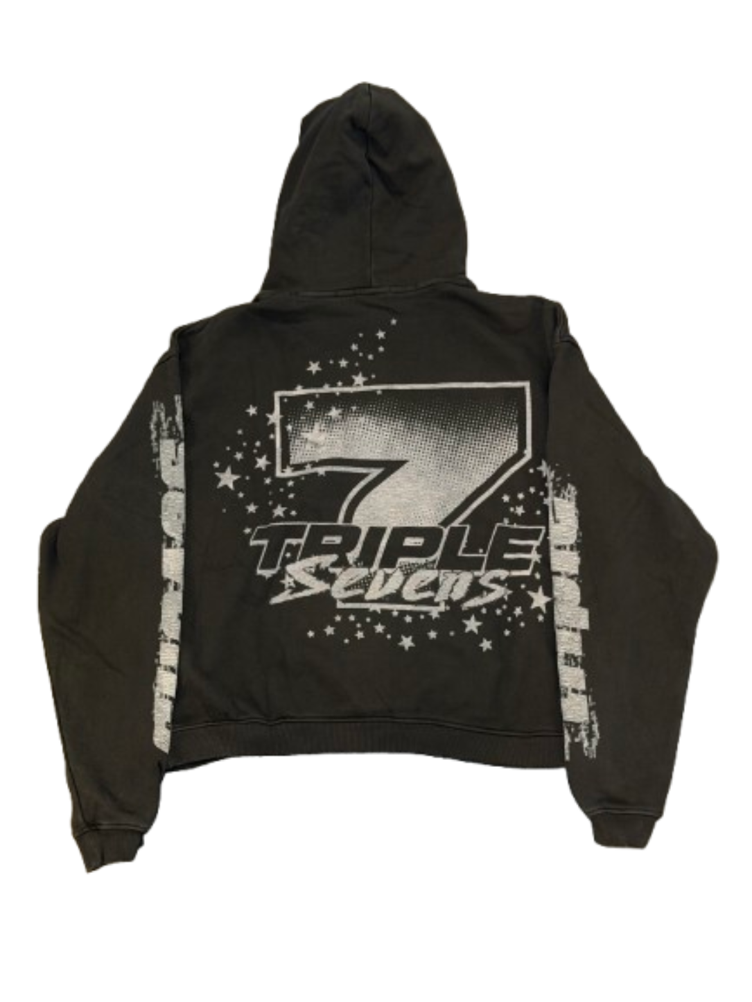 Triple Sevens Surf Hoodie Black