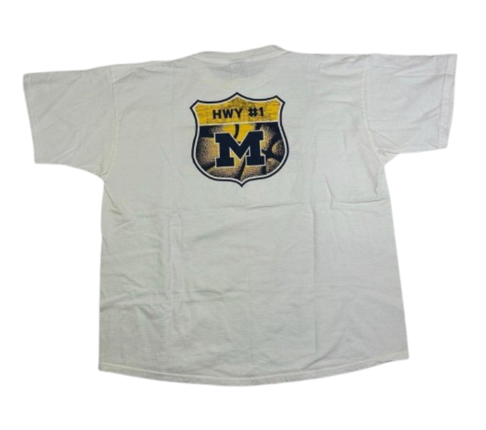 Y2K Vintage Nike Michigan HWY #1 'Bracketville' Tee