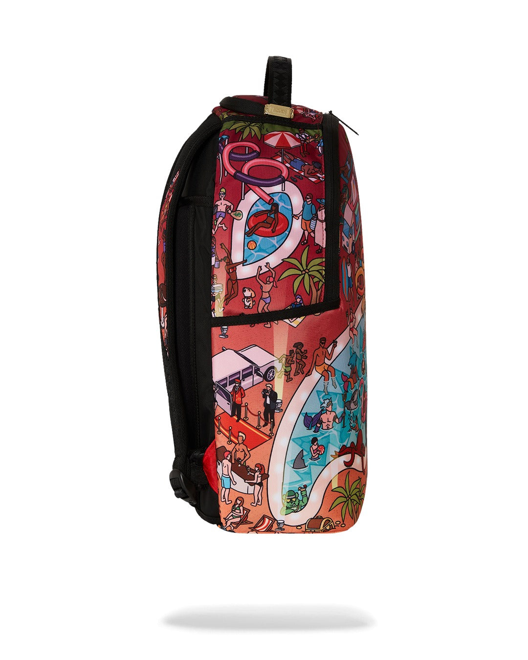 SPRAYGROUND THE PARTY DONT SHARK DLXR BACKPACK