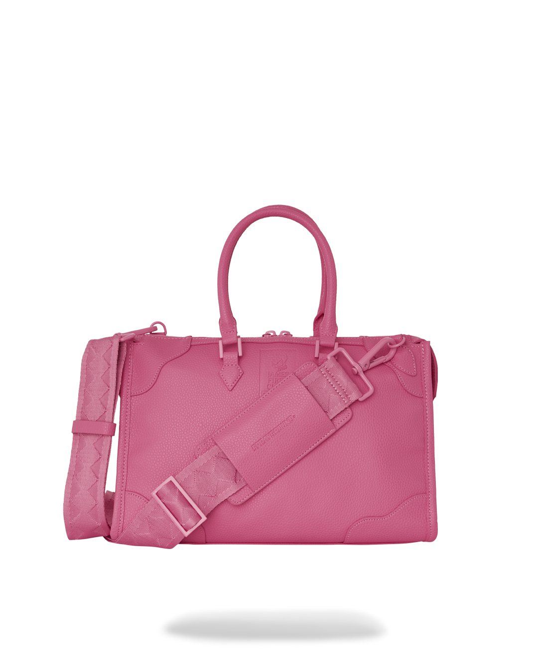 SPRAYGROUND JAMES GLOBAL PINK PYRAMID MINI DUFFLE