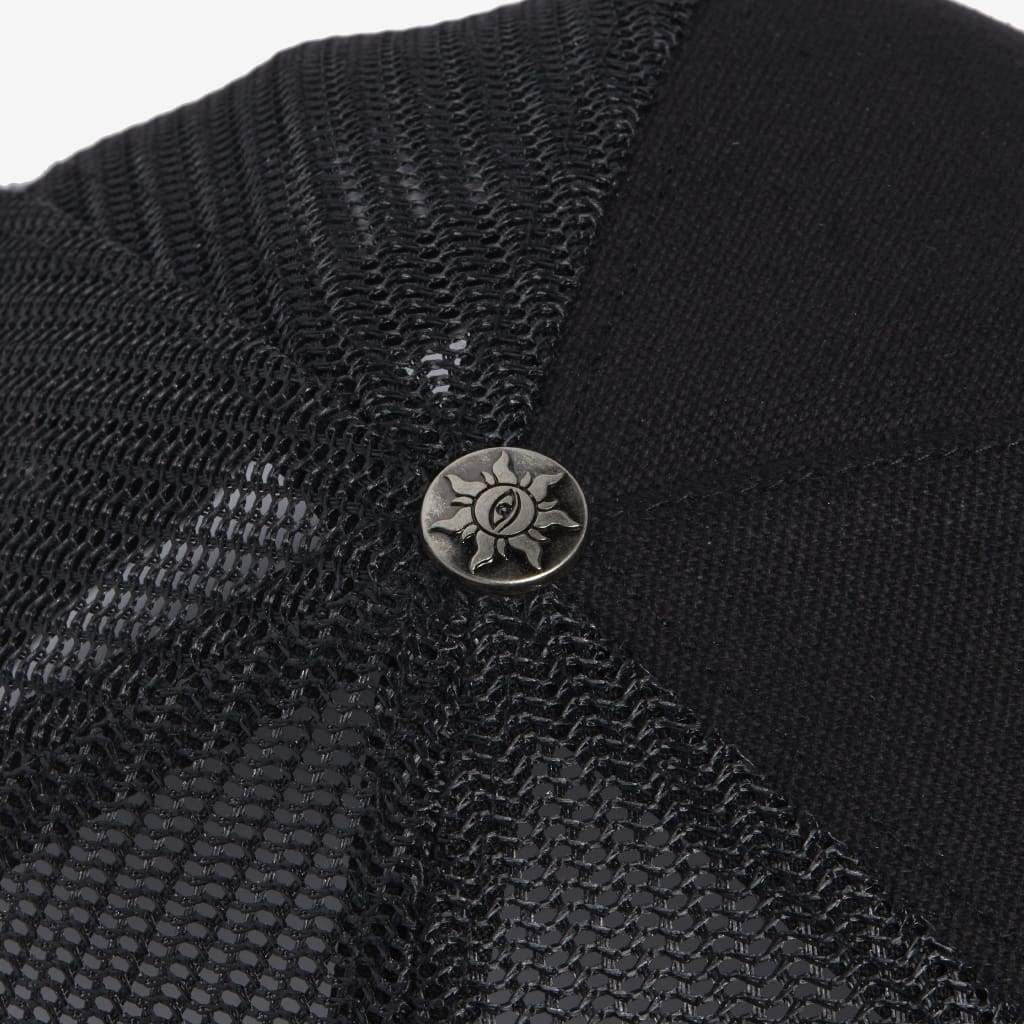 Godspeed Forever Trucker OG Hat Black / White / Silver