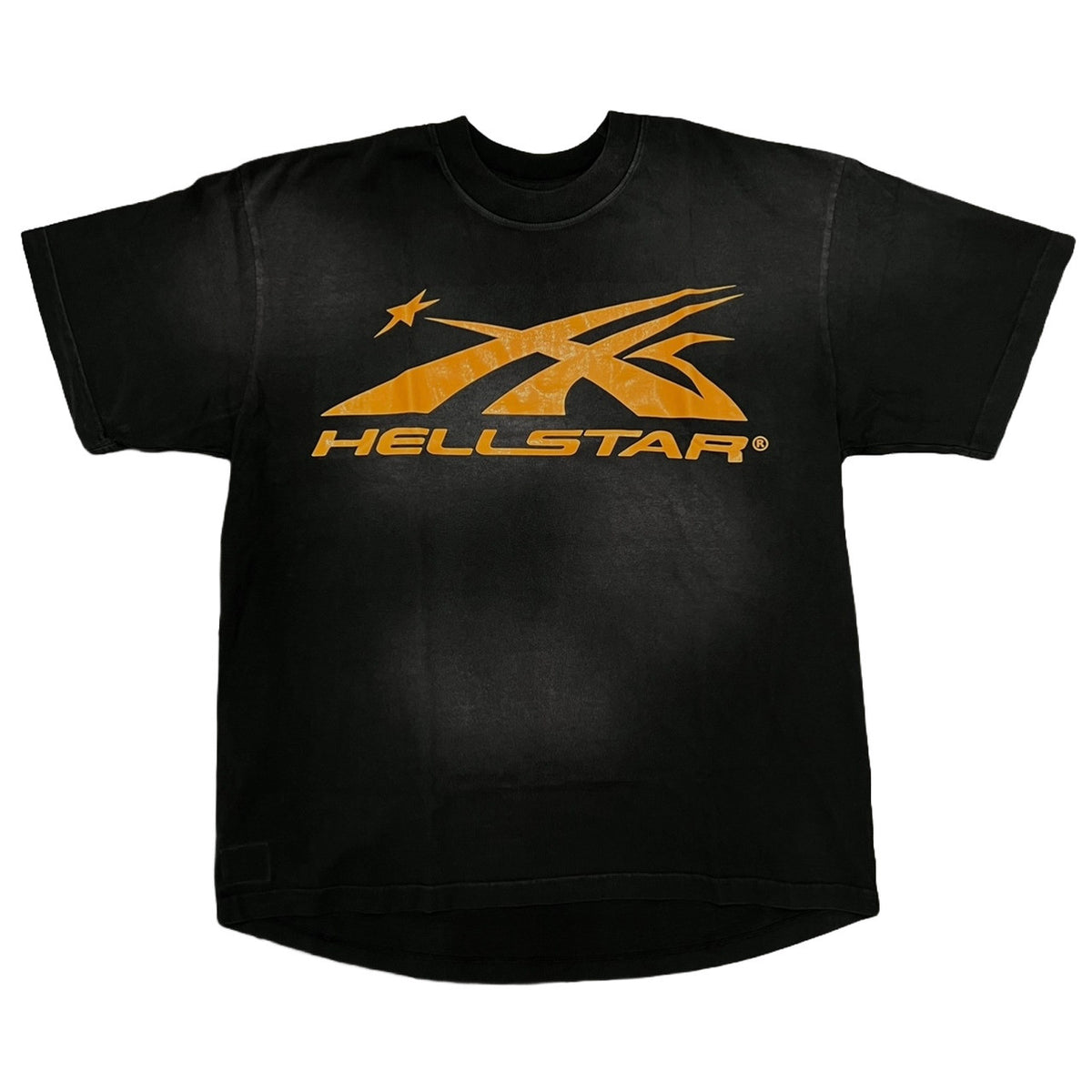 HStar Sport Logo Gel T-Shirt Black/Orange