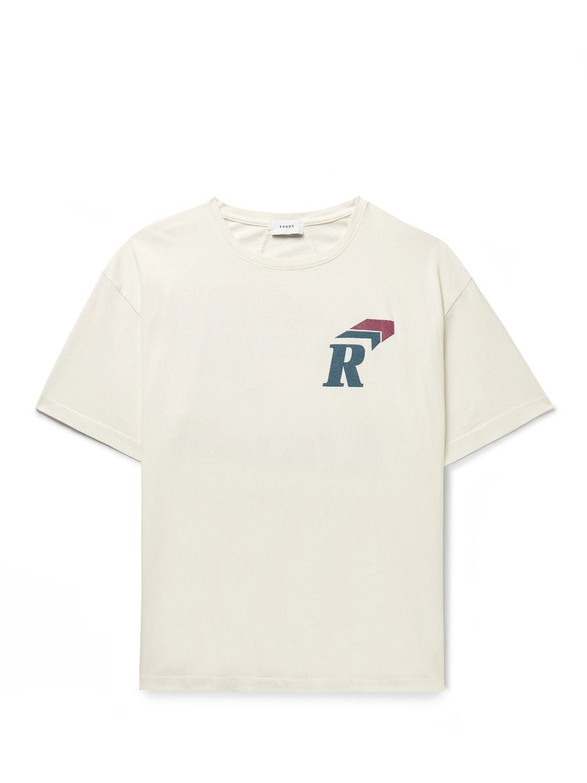 Rhude Speed Mark T-Shirt Bone