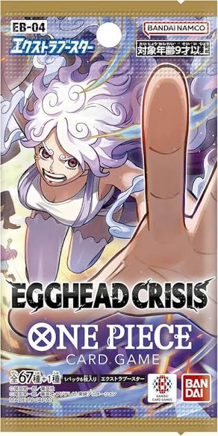 One Piece Japanese Extra Booster Egghead Crisis