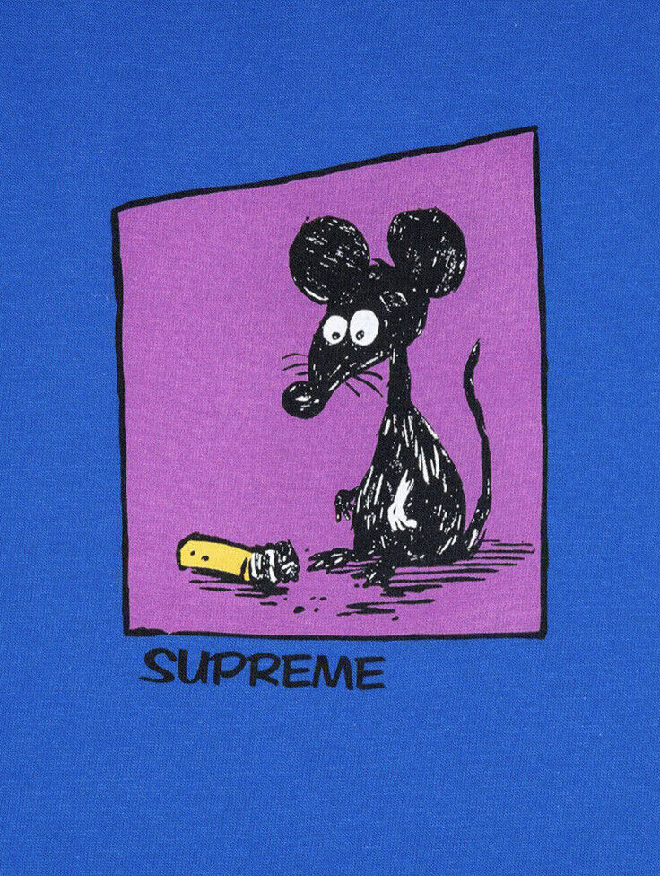 Supreme Mouse Tee Royal