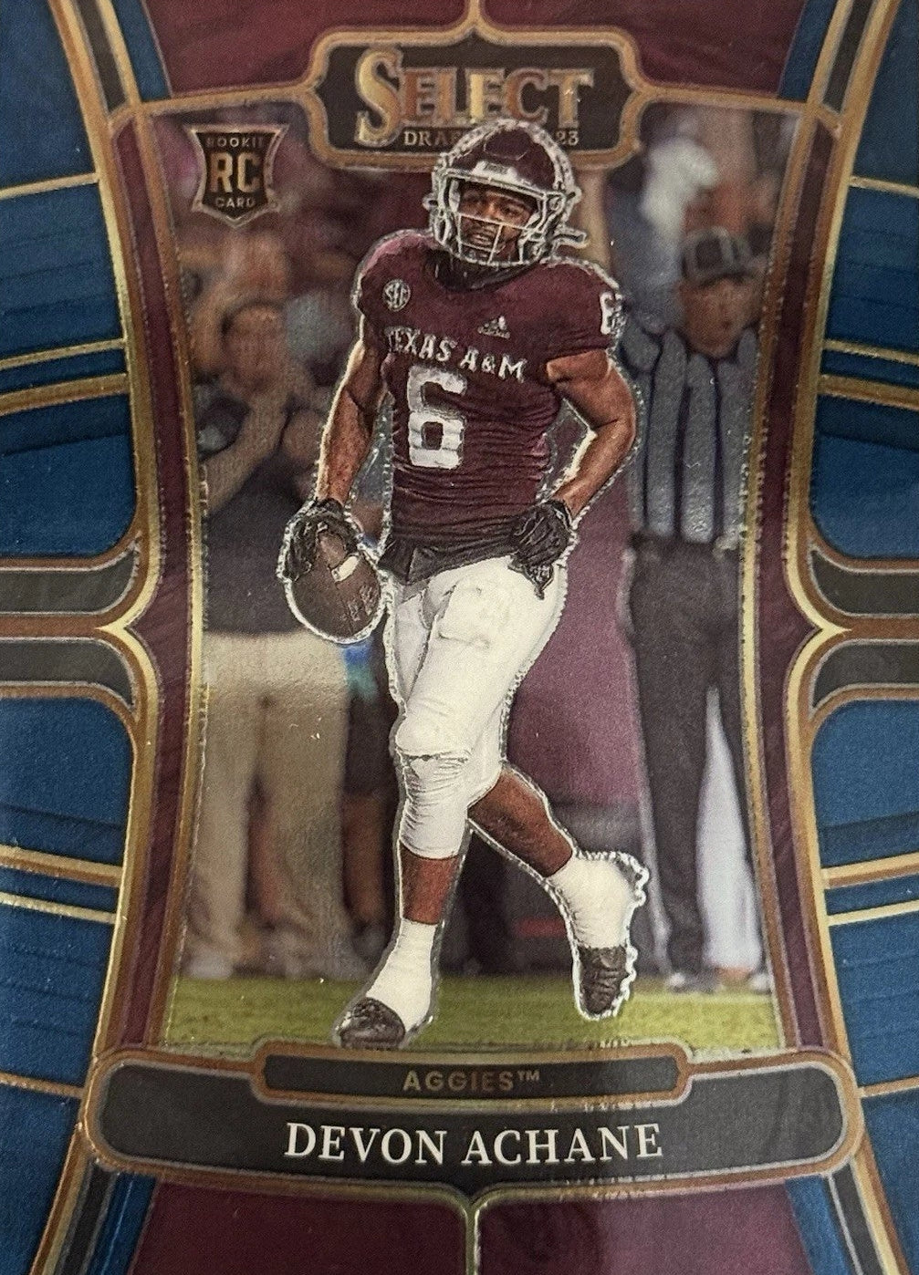 2023 Panini Select Draft Picks Devon Achane Rookie Texas A&M RC Dolphins #20