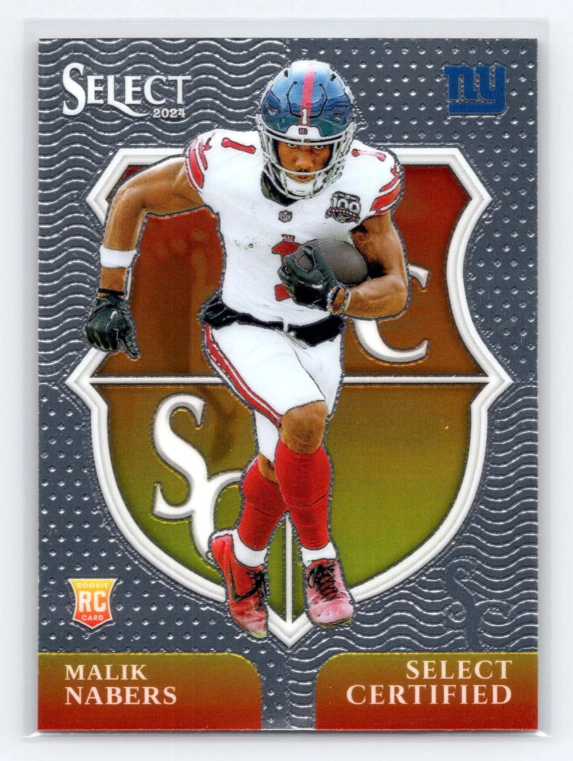 2024 Panini Select #6 Malik Nabers Select Certified Rookies