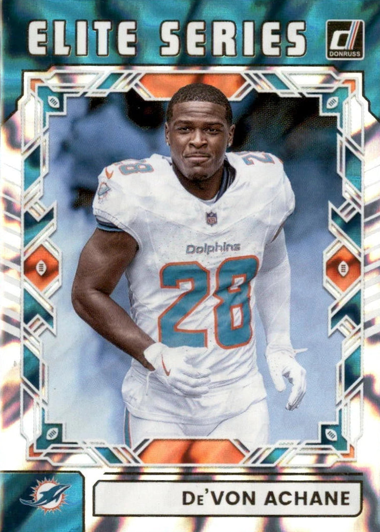 2025 Panini Donruss - The Elite Series De'Von Achane #TES-DAC