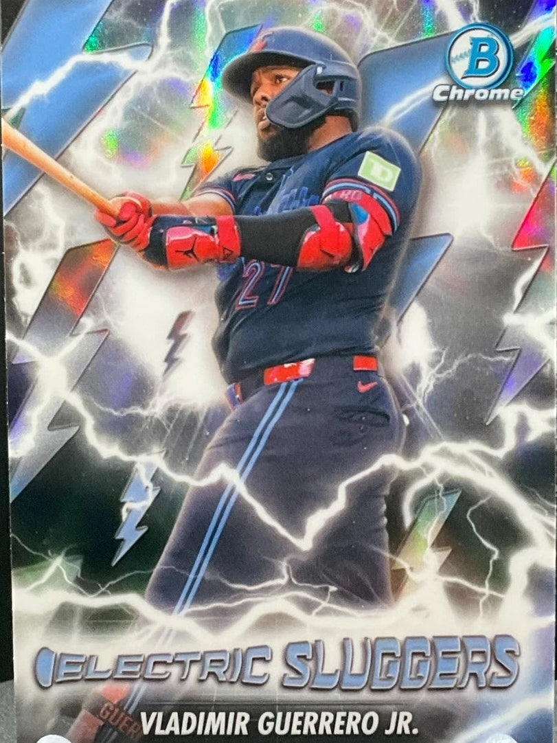 2026 Bowman CHROME Electric Sluggers ES-2 Vladimir Guerrero Jr., Blue Jays
