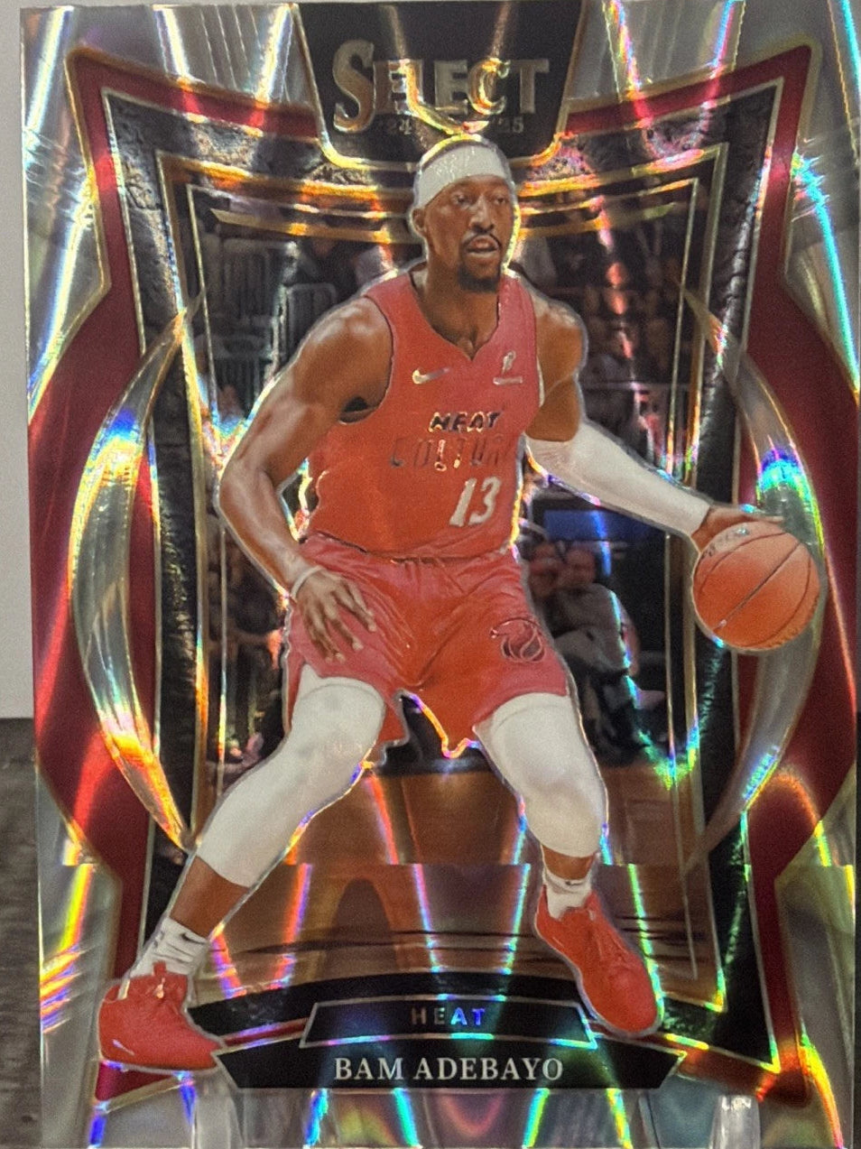 2024-25 Panini Select - Concourse Bam Adebayo #15 Tectonic Prizm