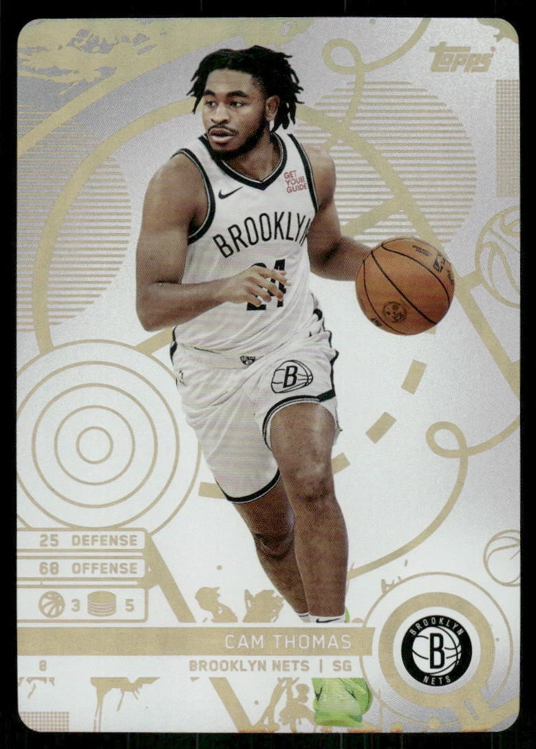 Cam Thomas #8 2025 Topps Match Attax