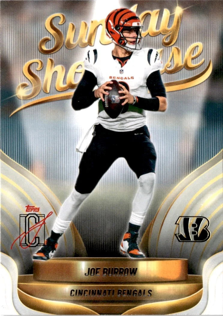 Joe Burrow #SS-10 2025 Topps Signature Class Sunday Showcase
