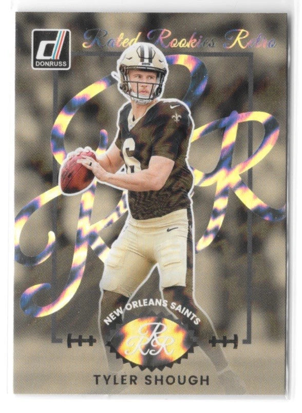 2025 Donruss Tyler Shough Rated Rookie Retro #14