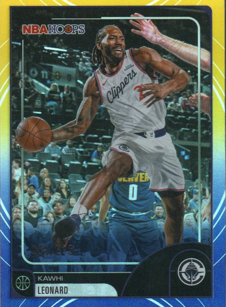 Topps NBA Hoops Kawhi Leonard #73 Serial Numbered L.A. Clippers /275 Ace High Cards
