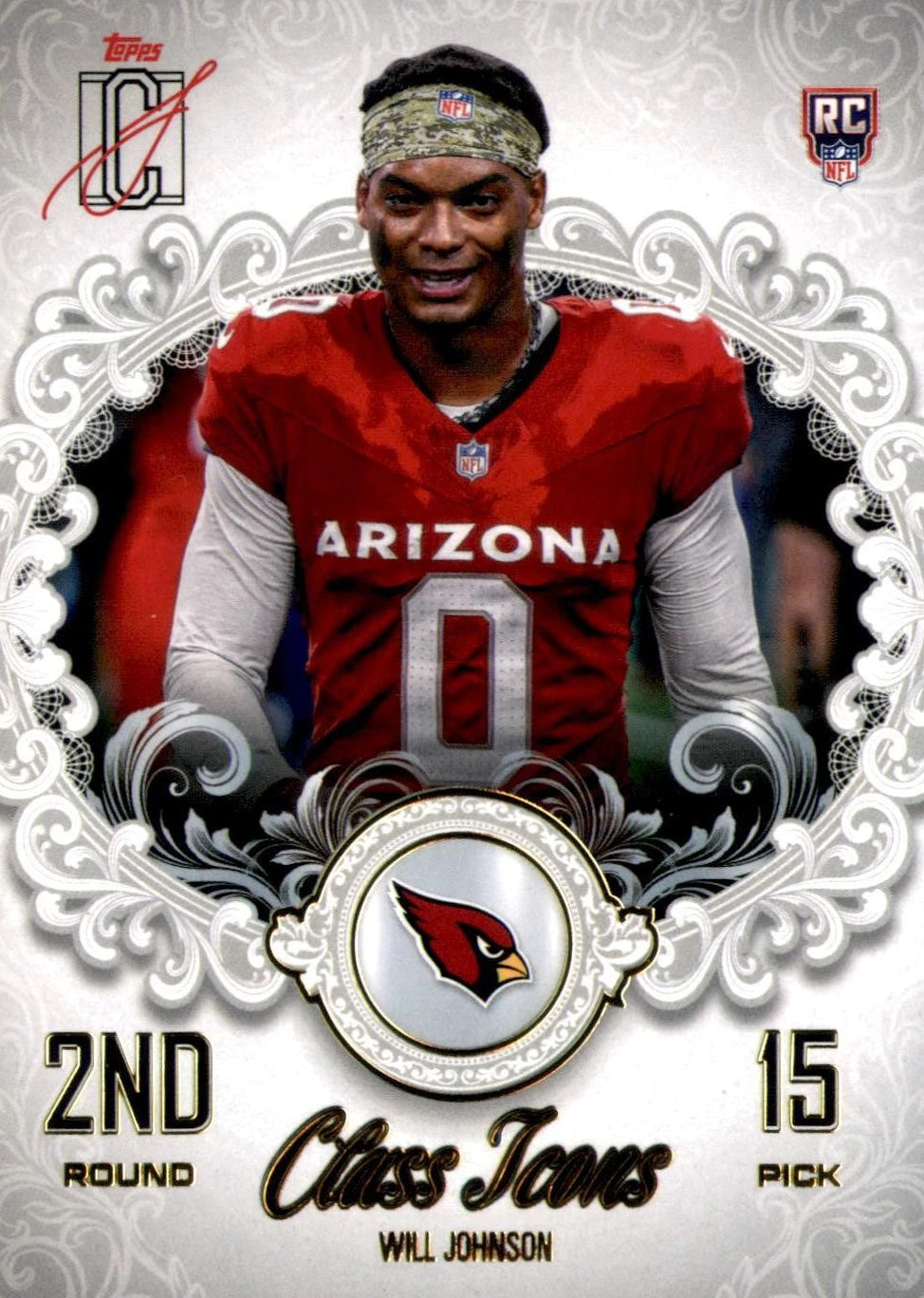2025 Topps Signature Class #CI-21 Will Johnson Class Icons