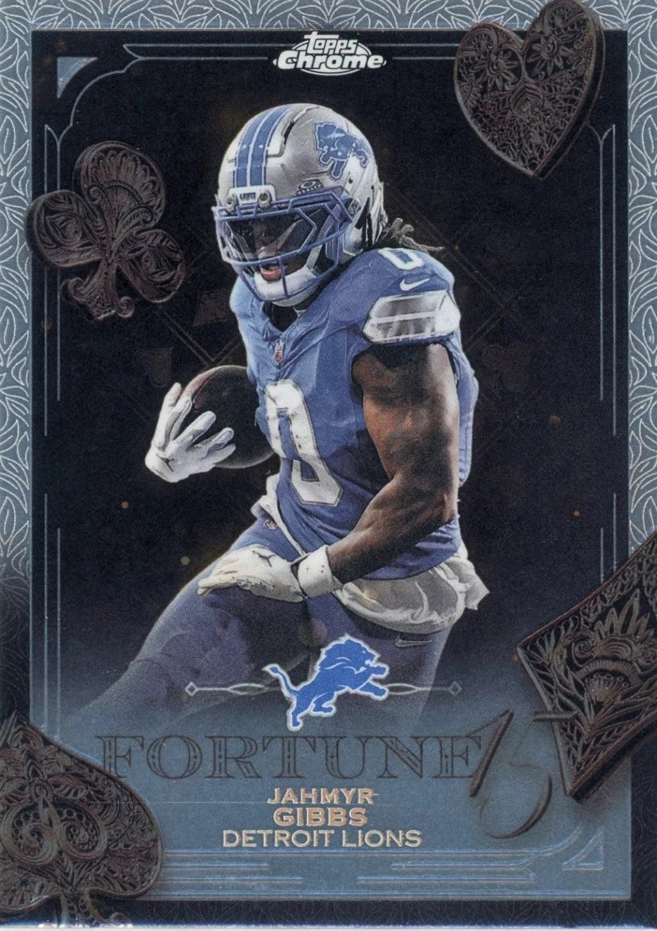 2025 TOPPS CHROME FORTUNE #F15-12 JAHMYR GIBBS