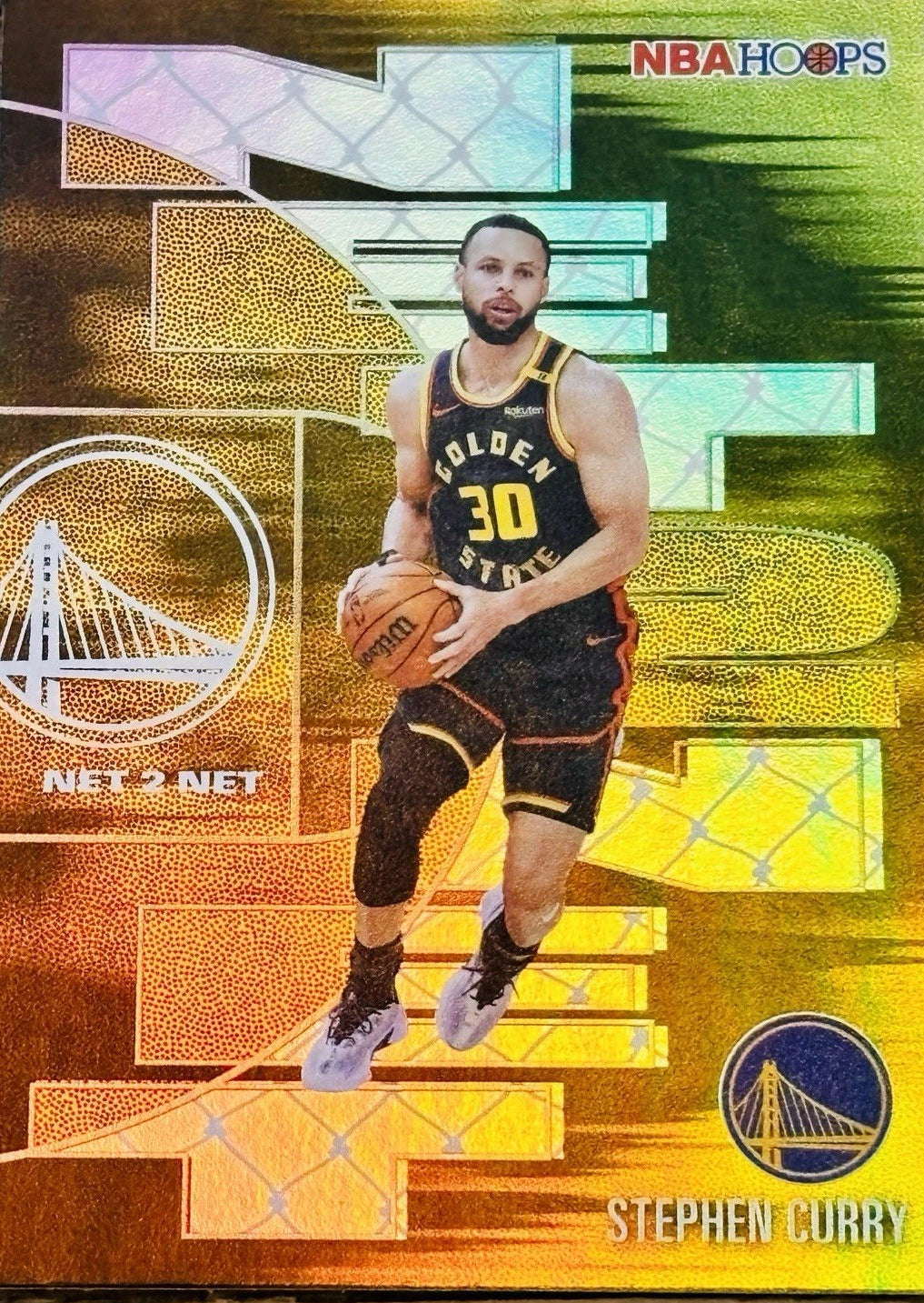 2026 Topps NBA Hoops Net 2 Net Stephen Curry Insert #NTN-9 Warriors NBA