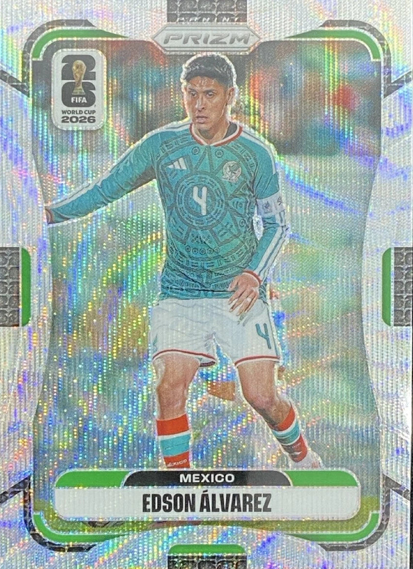 Edson Alvarez 2026 Panini Prizm FIFA World Cup Wave Prizm #292