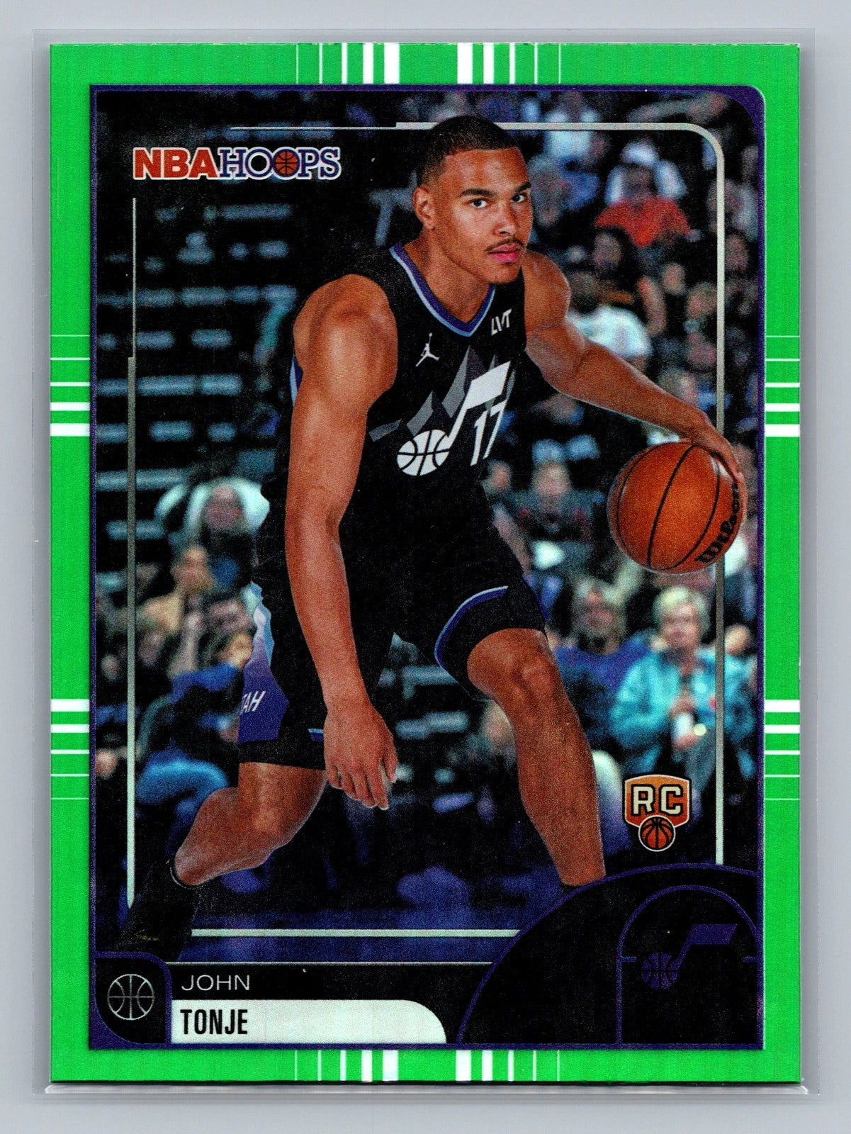 2025-26 Hoops 162 John Tonje Green Hoops