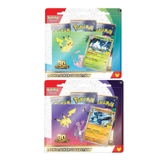 Pokemon TCG: 3Oth Celebration Tech Sticker Collection