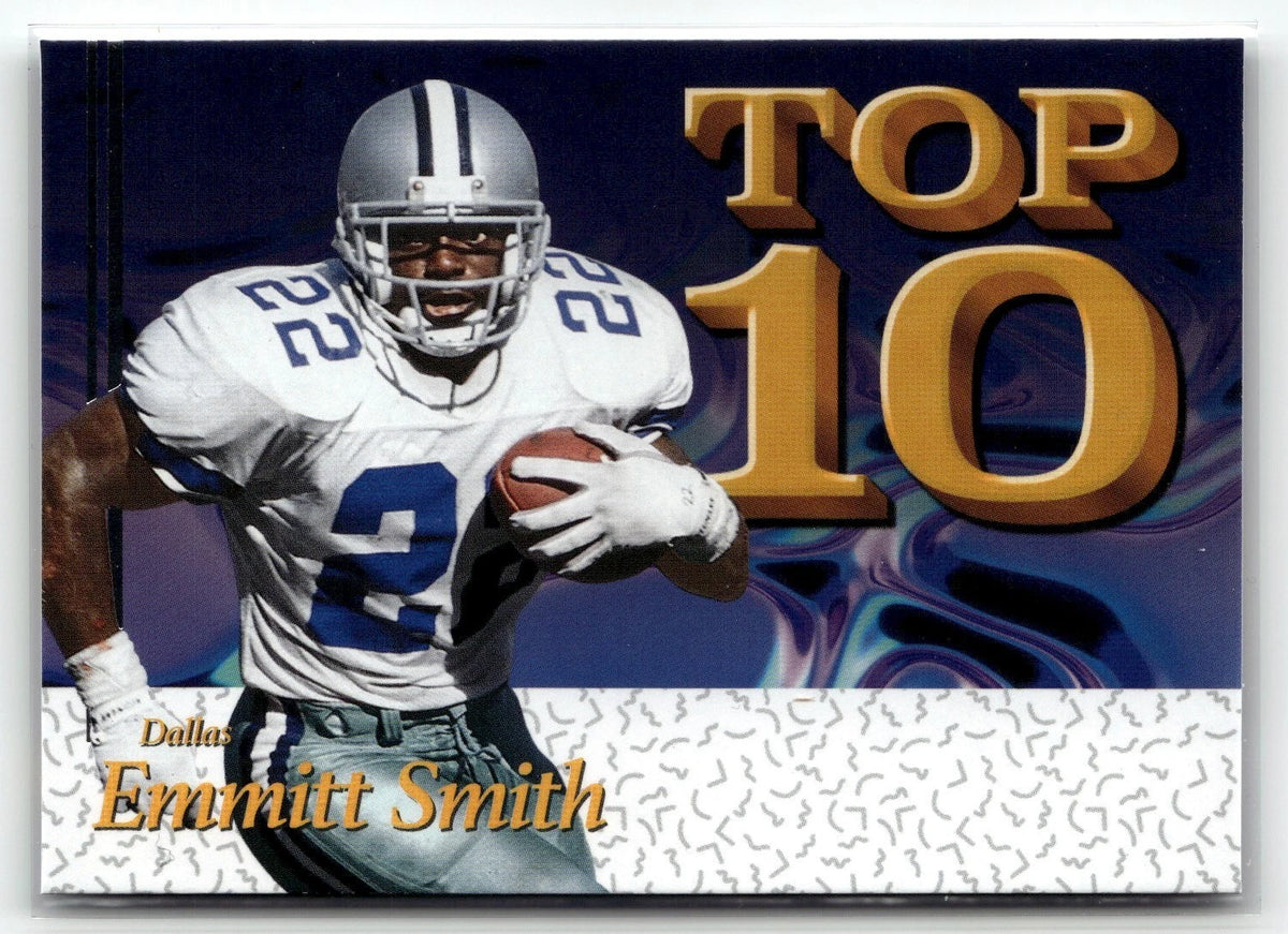 2026 Panini Decade 90s Emmitt Smith Top 10 Dallas Cowboys #T10-ES