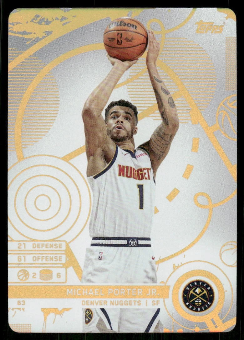 Michael Porter Jr. #63 2025 Topps Match Attax