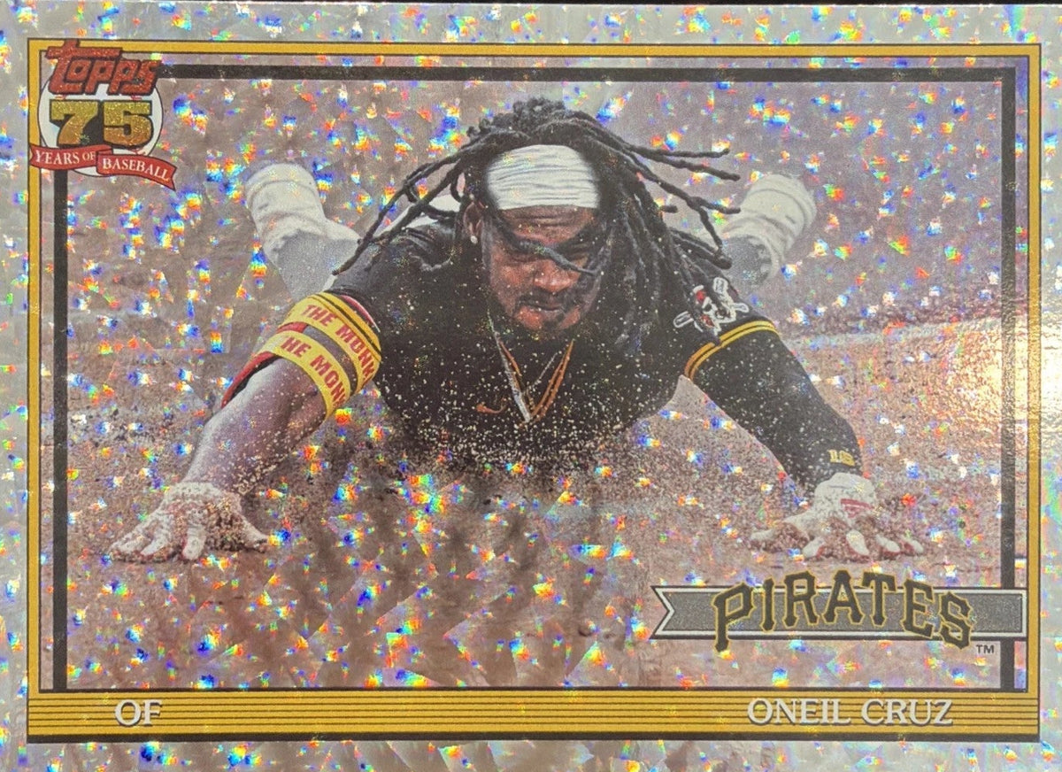 2026 Topps Series 1 - ONeil Cruz #T91-14 Crackle Foil - Pittsburgh Pirates