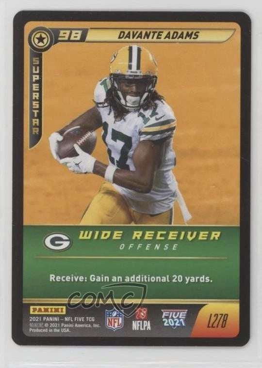 Davante Adams #L278 2021 Panini NFL Five