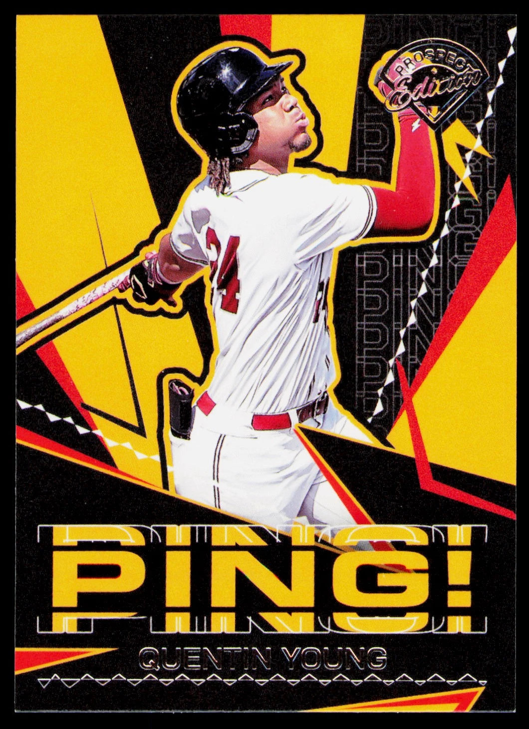 2025 Panini Prospect Edition Quentin Young Ping! Minnesota Twins #11