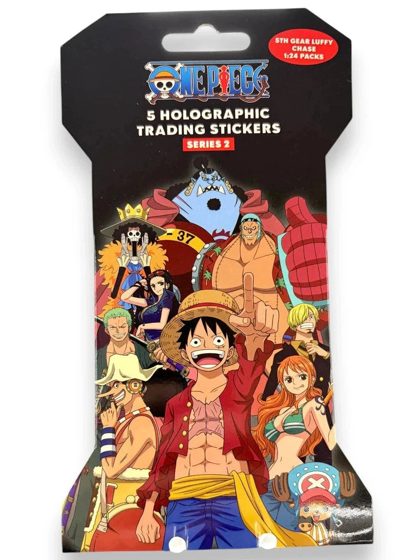 One Piece Holographic Trading Stickers Pack - Series 2