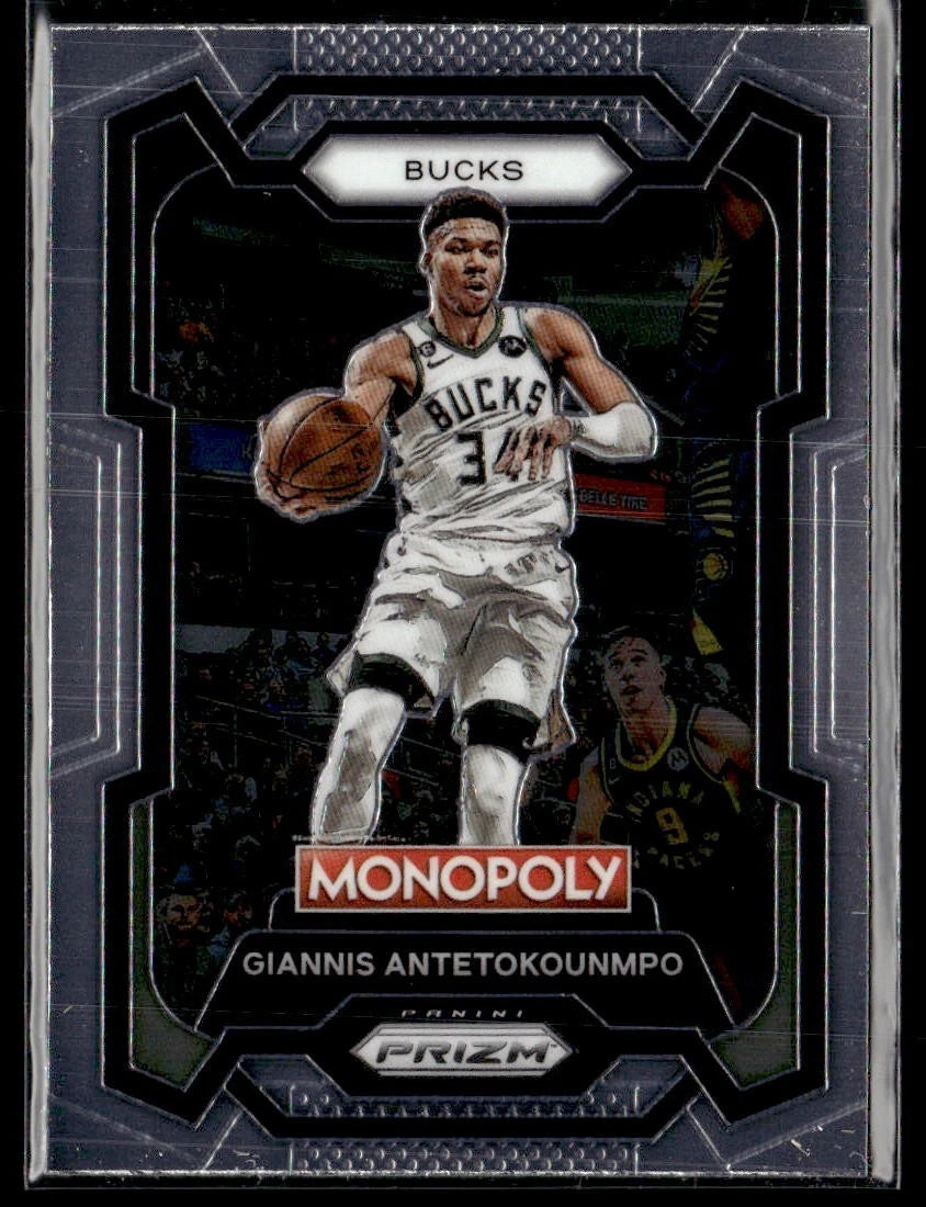 2023-24 Panini Prizm Monopoly Giannis Antetokounmpo 49 Milwaukee Bucks